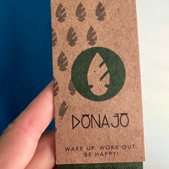 Dona Jo Sleeveless Collared Athletic Tank Top “Santorini” Blue NWT Size Medium - Picture 3 of 4